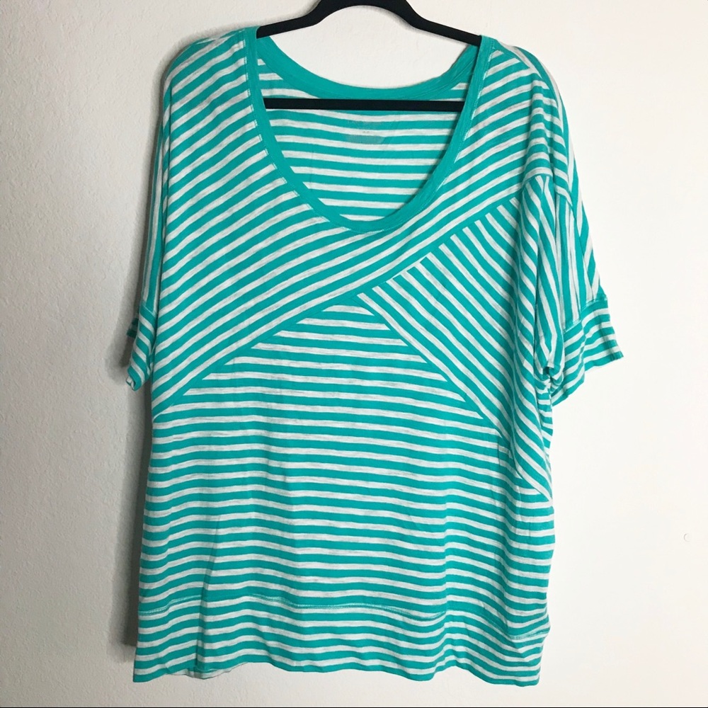 Lane Bryant Striped Top 18/20